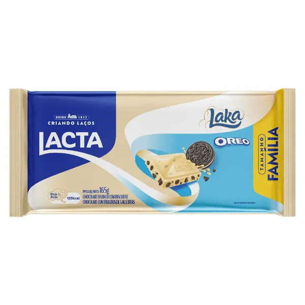 BIG MART - ANDRADINA  CHOC BARRA LACTA BRANCO 80G LAKA