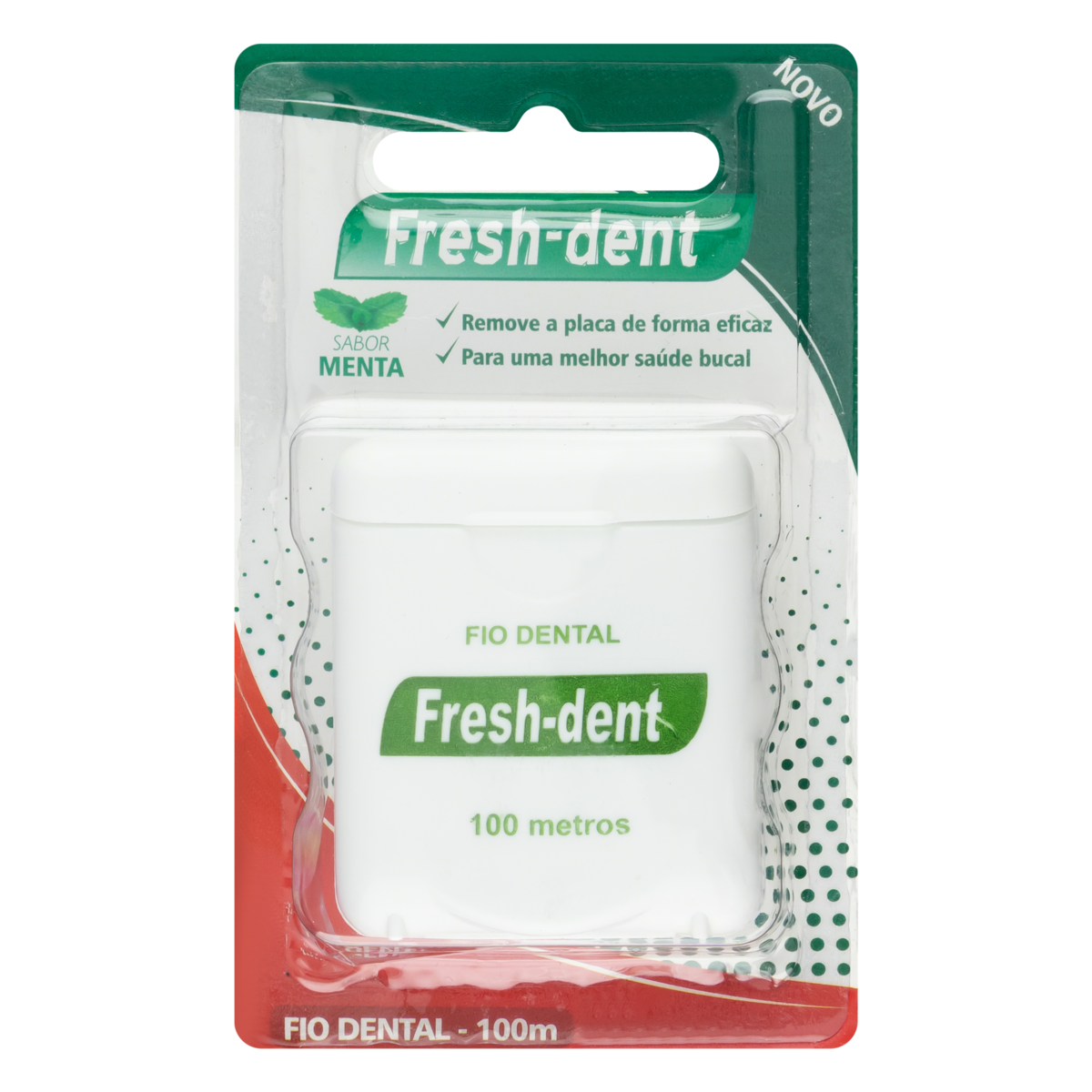 Brasão Jardim América  Fio Dental Fresh Dent Menta 100mt