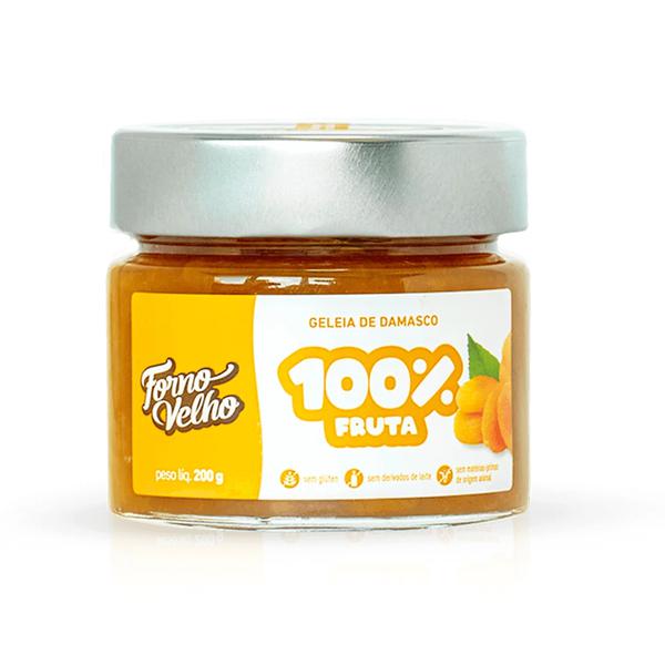 Geleia de Damasco 100% Fruta - Forno Velho