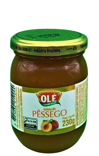 Geléia de Pêssego 280gr Sem Adição de Açúcar