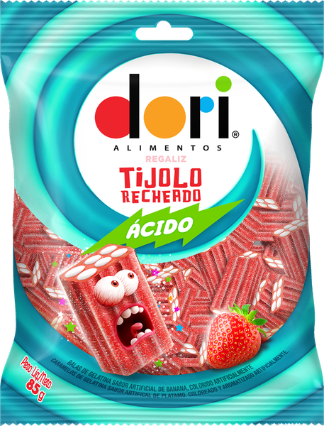 Celeiro Supermercado  Bala Haribo Gelatinha Ursinho Frutas Brasil 80g