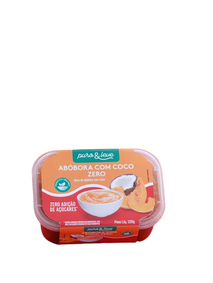 Doce de Abóbora com Coco Congelado - To Go