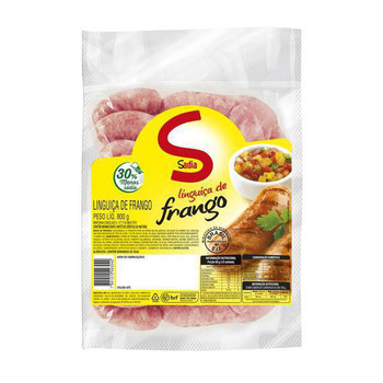 Celeiro Supermercado  Linguica Frango Super Frango Apimentada 800gr