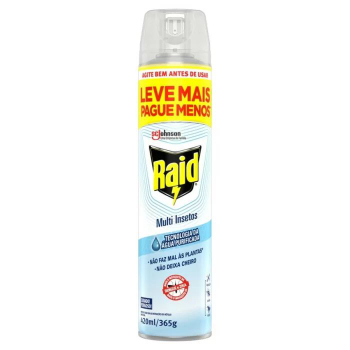 INSETICIDA RAID 420ML NAO DEIXA CHEIRO