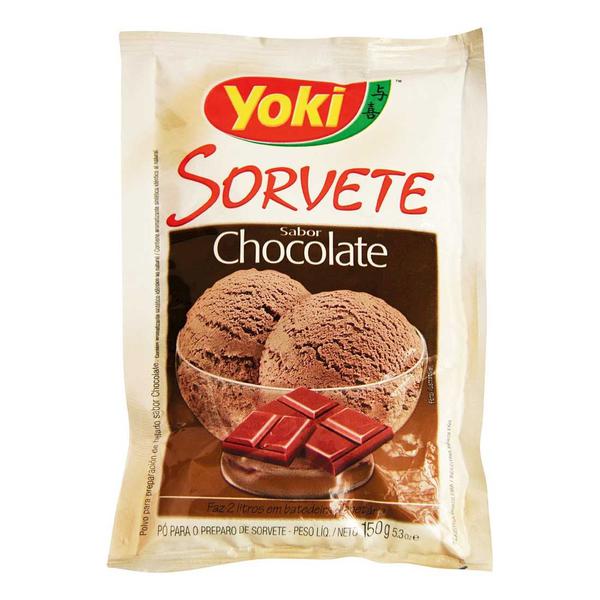 Pó para Sorvete Yoki Morango 150g