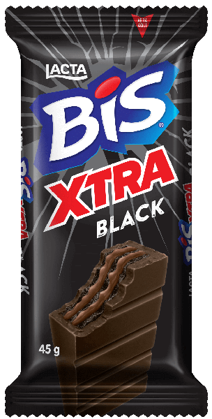 Super Lazzari  CHOC BIS XTRA BLACK 45G