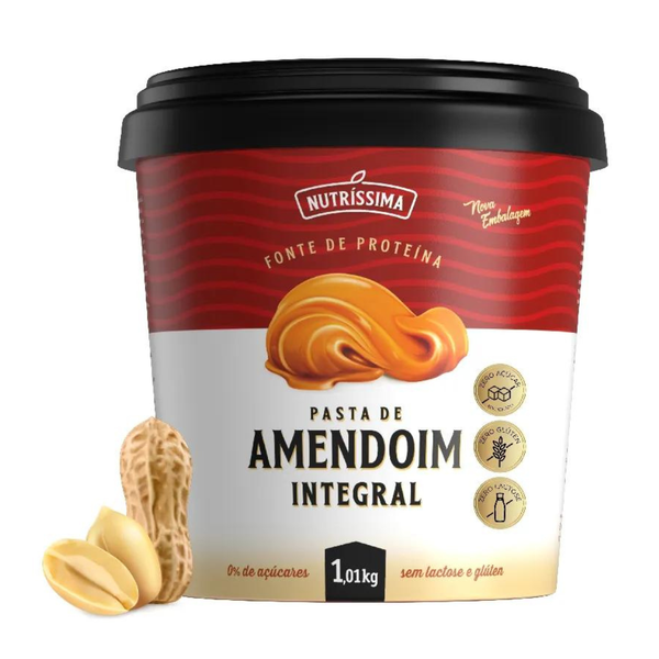 Pasta de Amendoim Integral Doces Santo Antônio Embalagem 500G