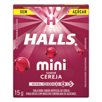 Halls Cereja Vermelho 34g – BR Emporio