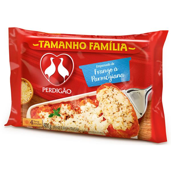 Supermercado Pasqualotto  EMPANADO FGO PERDIGAO PARMEGIAN 800GR