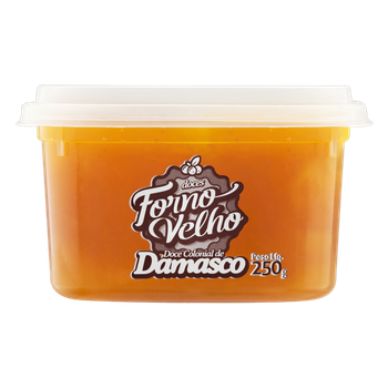 Geleia de Damasco 100% Fruta - Forno Velho