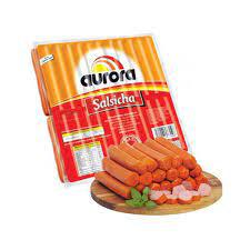 SALSICHA DE FRANGO – AURORA – 500G – HOT DOG - Lia Supermercado