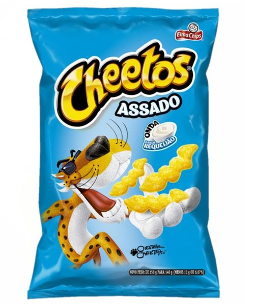 Salgadinho Elma Chips Cheetos Onda Requeijão 150g