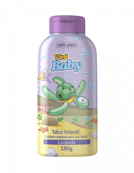 Talco Baby Lavanda 200g - Loja Virtual Vinilady