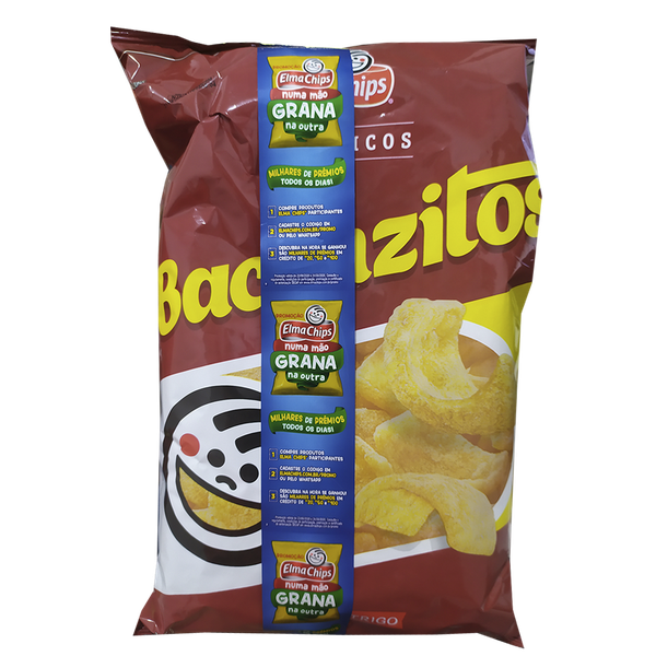 ROTA DA GULA - Salgadinho Elma Chips Baconzitos 103g Cebolitos