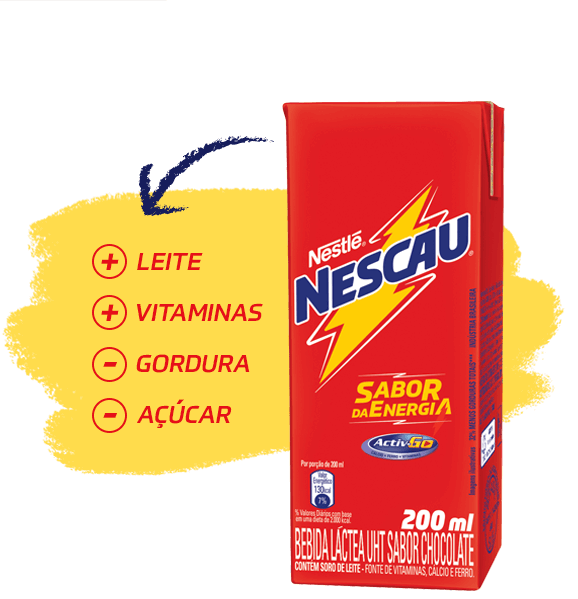 Bebida Láctea, Nescau 200ml