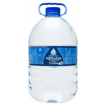 Agua mineral EROSKI, garrafa 5 litros