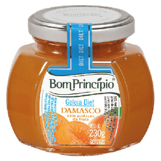 Doce de Fruta Bom Princípio Abóbora com Coco Light 400g - Bom Princípio