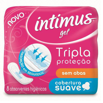 Absorvente Bigfral Regular Plus - Tamanho Único - 20 Unidades