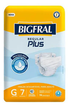 Absorvente Bigfral Regular Plus - Tamanho Único - 20 Unidades