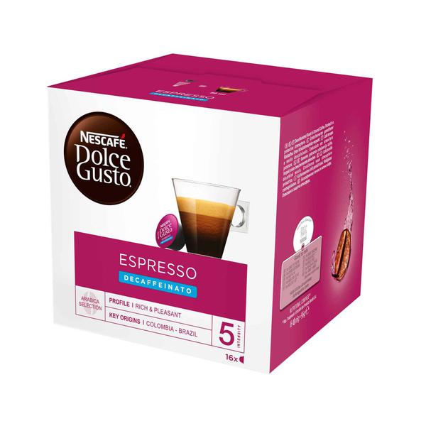 Nescafe Dolce Gusto Espresso Descafeinado 16 cápsulas, comprar online