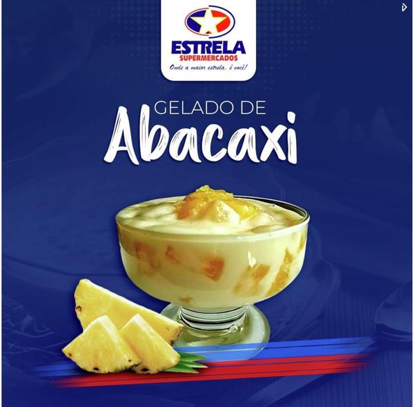 Imagem representando a receita GELADO DE ABACAXI