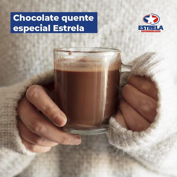 Chocolate quente especial estrela