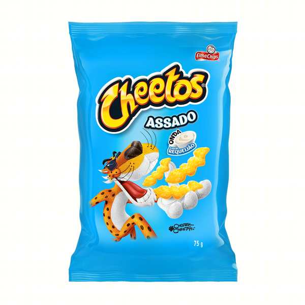 Cheetos onda requeijão Elma Chips 23g - Atacadão Center Doces