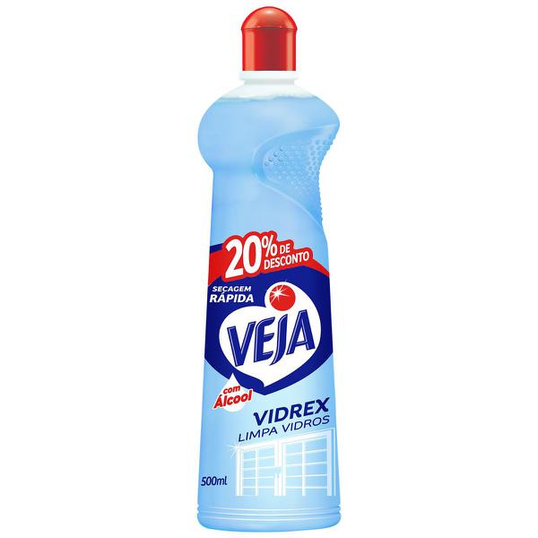 LIMPA VIDROS VÍTREO TRADICIONAL 500mL – Brilholac