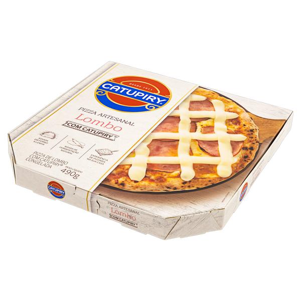 PIZZA DE LOMBO COM CATUPIRY® ORIGINAL 490 g – Catupiry