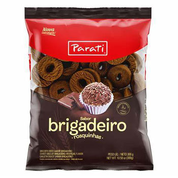 JPavani Macaé Matriz  Biscoito Bauducco Choco Biscuit Chocolate Meio  Amargo 80g