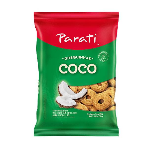 Bodegamix. Biscoito rosquinha estrela sabor coco com leite 400g