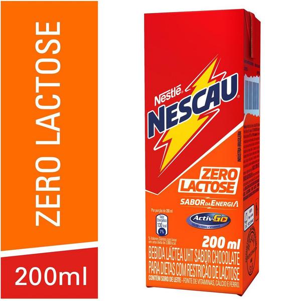 Bebida Láctea Nescau Nestlé 200ml Light