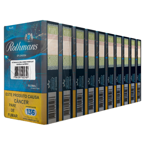 Supermercado Miliozzi  CIGARRO ROTHMANS LEEP BOX 10UN BLUE