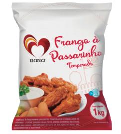 Celeiro Supermercado  Frango Passarinho Temperado Super Frango 800gr