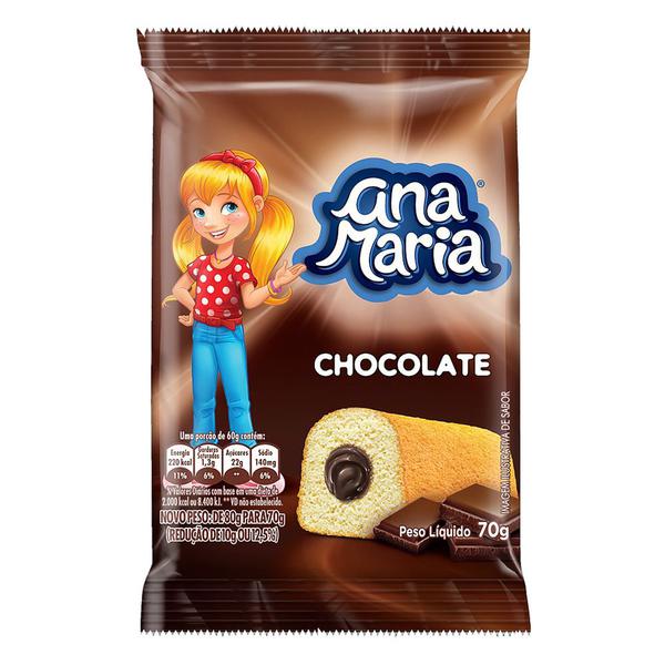 Bolinho Ana Maria 035 G Gotas Chocolate