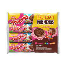 Biscoito Bauducco Recheadinho Chocolate 104g - Drogaria Araujo