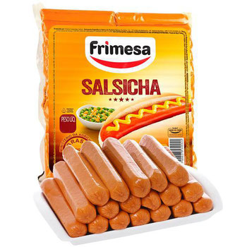 SALSICHA DE FRANGO – AURORA – 500G – HOT DOG - Lia Supermercado