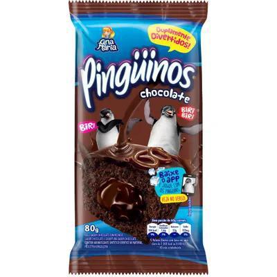 Peruzzo Supermercados - Santa Maria  BOLINHO ANA MARIA CHOC PINGUINOS 80G