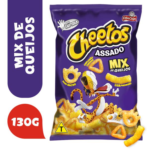 SALGADINHO CHEETOS MIX 130G ELMA CHIPS - DELIVERY ALABARCE