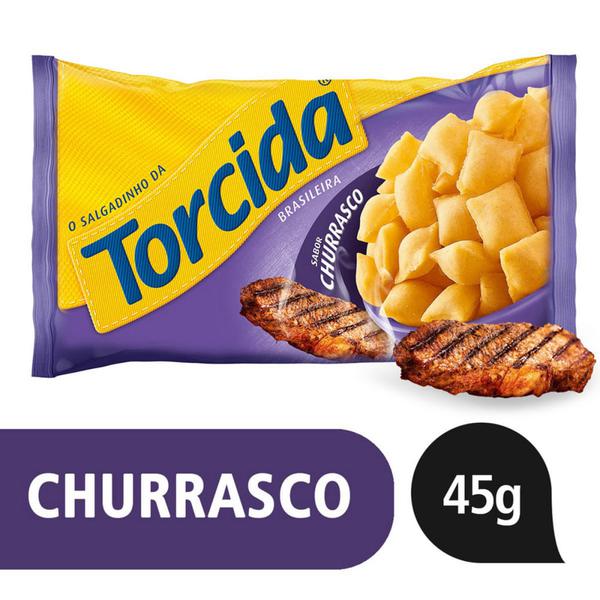 Salgadinho Churrasco 38g Torcida  Compre na Mercadoce - Mercadoce