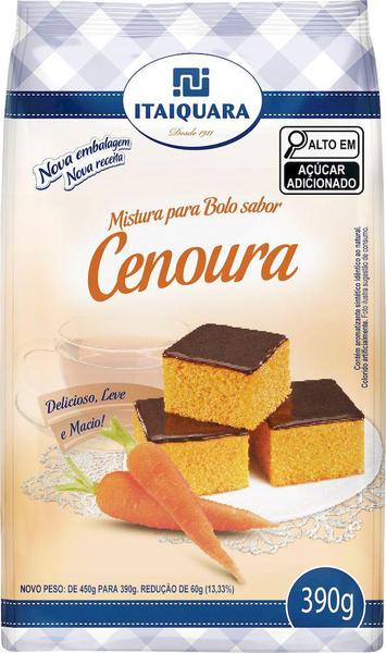 Mistura para Bolo de Cenoura Fleischmann 390g