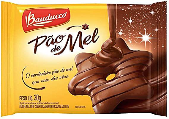 Pão de Mel Bauducco 30g, Biscoito Doce