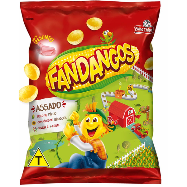 Cheetos onda sabor requeijão - Elma Chips - 150 g