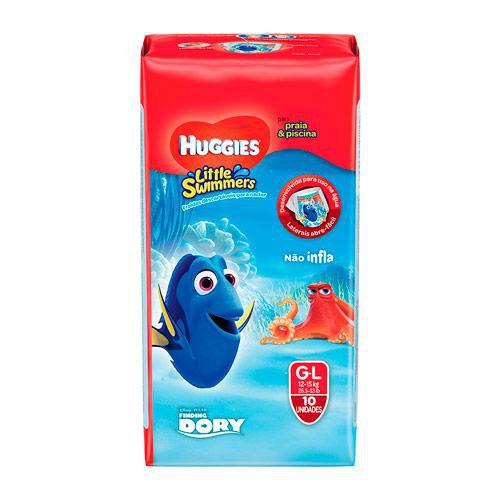 Primato Supermercado  FRALDA HUGGIES LITTLE SWIMMERS TAMANHO G 10