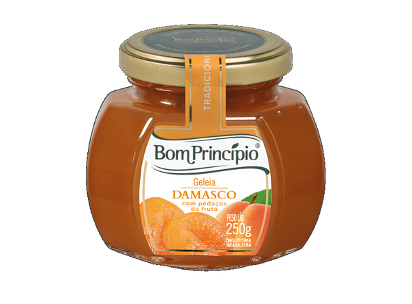 Geleia 100% Fruta de Damasco e Pêssego 290g - Ritter