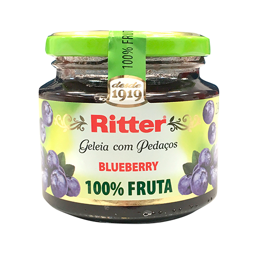 Geleia 100% Fruta de Damasco e Pêssego 290g - Ritter