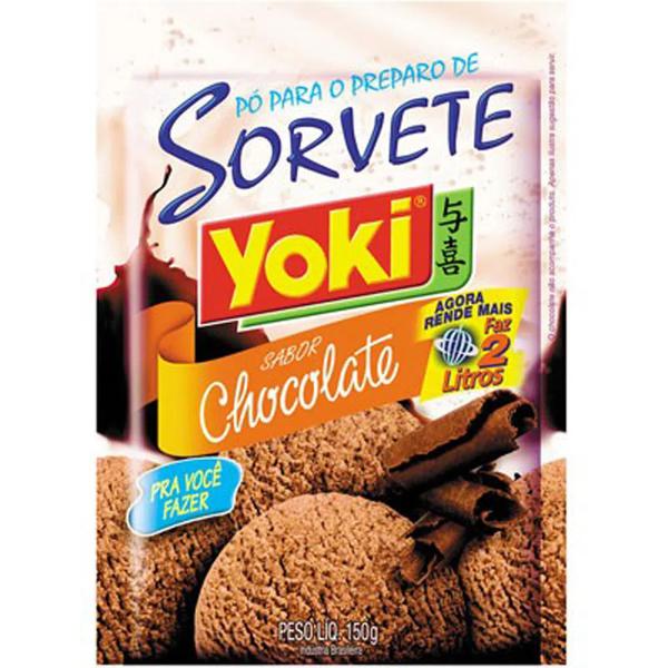 Pó Para Sorvete Chocolate Yoki Pacote 150g (1X1 150GR)