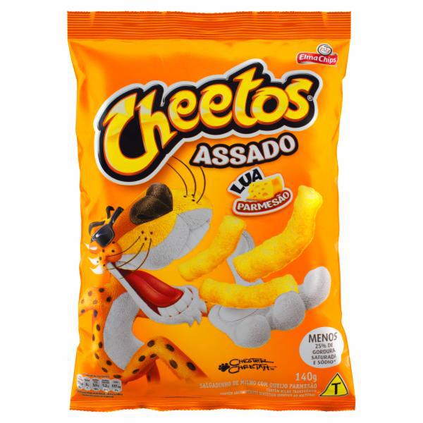 Salgadinho Onda Requeijão Elma Chips Cheetos Pacote 140g kit 2