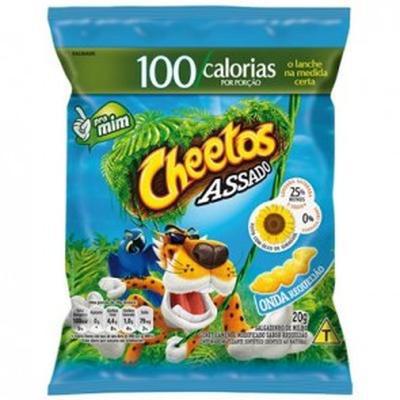 Biscoito Elma Chips: Cheetos Onda Requeijão - 40 Uni. De 20g