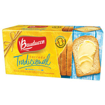 Primato Supermercado  TORRADA TRADICIONAL BAUDUCCO PACOTE 284G 2